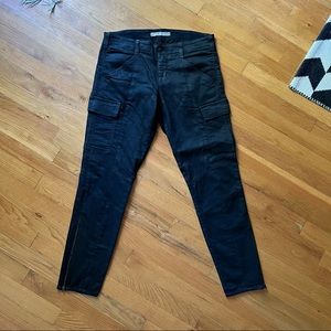 J Brand Cargo Skinny Jeans With Zip Ankles